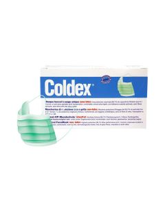 Coldex Einmal-OP-Mundschutz, latexfrei, Typ II, grün