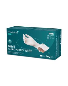 Medi-Inn Clinic Perfect White Nitril-Einmalhandschuhe puderfrei