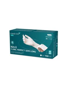 Medi-Inn Clinic Perfect White Semi Long Nitril-Einmalhandschuhe puderfrei
