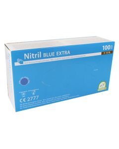 Medi-Inn Nitril blue extra Einmalhandschuhe puderfrei (Gr. XL, 100 Stück)