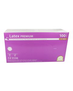 Medi-Inn Latex Premium Einmalhandschuhe puderfrei (Größe: XL, 1 x 100 Stück)