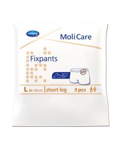 MoliCare Fixpants Gr. L, 3 Stück - Short Leg 