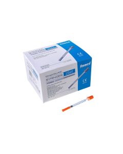 Romed Insulinspritzen U-100 steril 100 I.E. / 1ml (1 x 100 Stück)