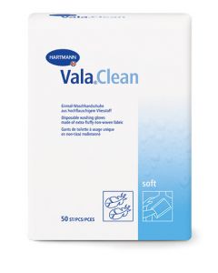 ValaClean soft Waschhandschuhe, 50 Stück